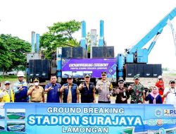 Konstruksi Stadion Surajaya Dimulai Pembangunannya