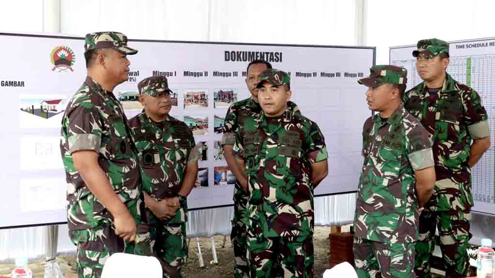 Pangdam Iv Diponegoro Tinjau Progres Pembangunan