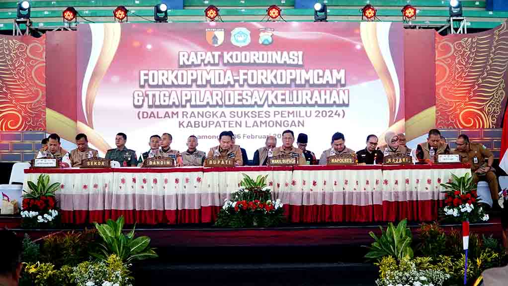 Pemkab Lamongan Siap Wujudkan Pemilu 2024 Yang Nyaman