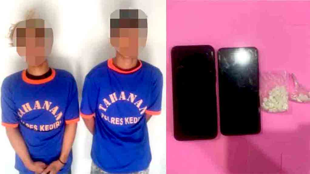 Polisi Amankan Dua Pengedar Pil Koplo Asal Plemahan