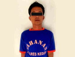 Satresnarkoba Polres Kediri Amankan Pengedar Sabu-Sabu Asal Wates