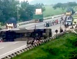 Terkait Kecelakaan Bus Pariwisata di Tol Ngawi, Ini Kronologinya