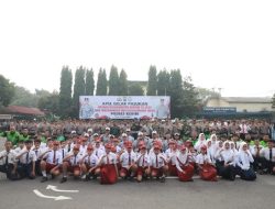 Gelar Pasukan Ops Keselamatan Semeru 2024, Polres Kediri Gandeng Pelajar dan Ojol