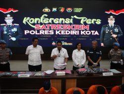 Polres Kediri Kota Berhasil Amankan Pria Pelaku Pembunuhan Mantan Pacar Dengan Racun