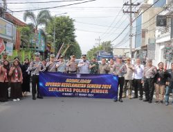 Operasi Keselamatan Semeru 2024, Polres Jember Ajak Masyarakat Wujudkan Kamseltibcarlantas