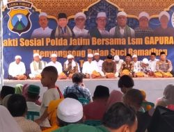 Sambut Ramadhan Polda Jatim Gandeng LSM Gapura dan Ulama Gelar Istighosah di Pamekasan