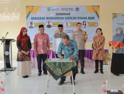 Deklarasi Sekolah Ramah Anak, Kapolres Jember Ajak Semua Pihak Cegah Kenakalan Remaja