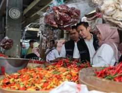 Satgas Pangan Polres Magetan Bersama Disperindag Sidak Pasar Pantau Ketersediaan dan Harga Bapokting