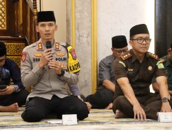 Safari Ramadhan Bersama Forkopimda, Kapolres Batu Ajak Warga Jaga Kamtibmas