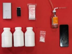 Satresnarkoba Polres Kediri Amankan Pengedar Ribuan Pil Dobel L dan Sabu-Sabu Asal Pare
