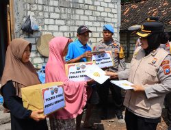Polres Tuban Beri Konseling dan Pendampingan Psikologi Korban Gempa