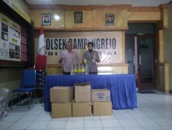 Ops Pekat Semeru 2024, Polisi Kediri Amankan Puluhan Botol Miras Dari 4 Penjual