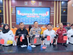 Operasi Pekat 2024 Polres Blitar Kota Berhasil Bongkar TPPU Modus Prostitusi Online