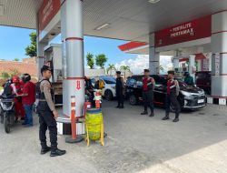 Jelang Mudik Lebaran, Polres Kediri Intensifkan Patroli SPBU Pastikan Stok BBM Aman Tanpa Kecurangan
