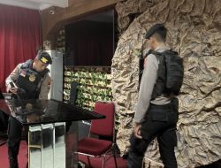 Jelang Minggu Paskah Polresta Malang Kota Sterilisasi Gereja Libatkan Unit K9