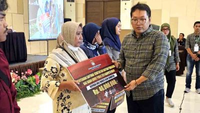Kpu Ngawi Berikan Santunan 46 Juta Bagi Keluarga Petugas Pemilu 2024 Yang Meninggal