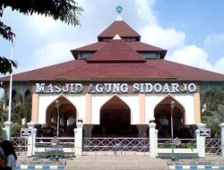 Masjid Agung di Sidoarjo cocok sebagai salah satu pilihan Wisata Religi Selama Ramadan