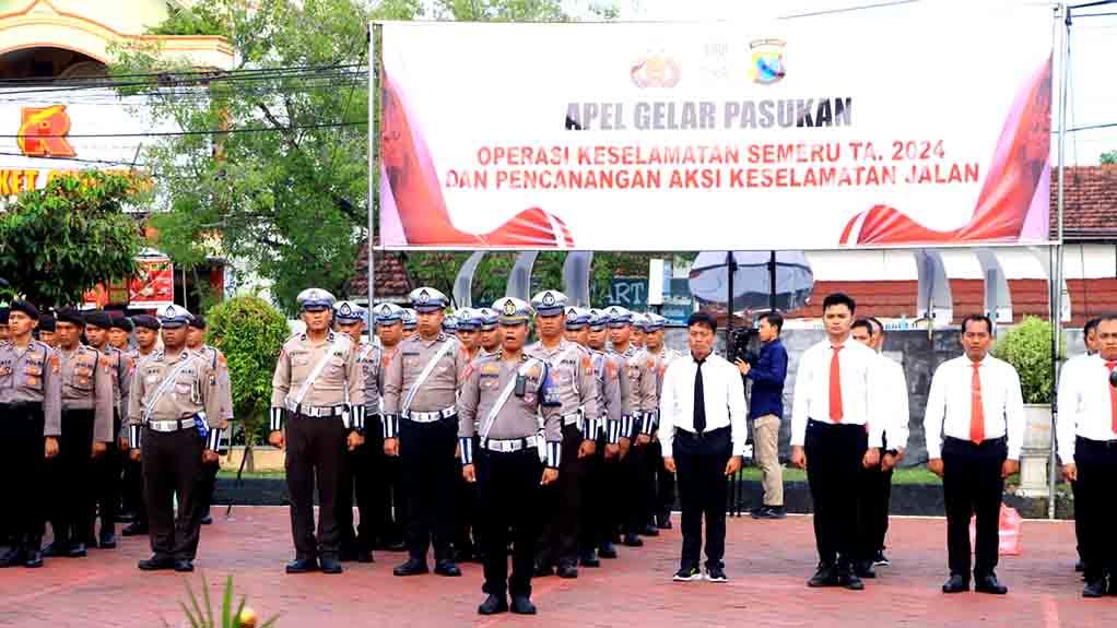 Ops Keselamatan Semeru 2024, Polres Ngawi Targetkan Kepatuhan Dan Disiplin Masyarakat