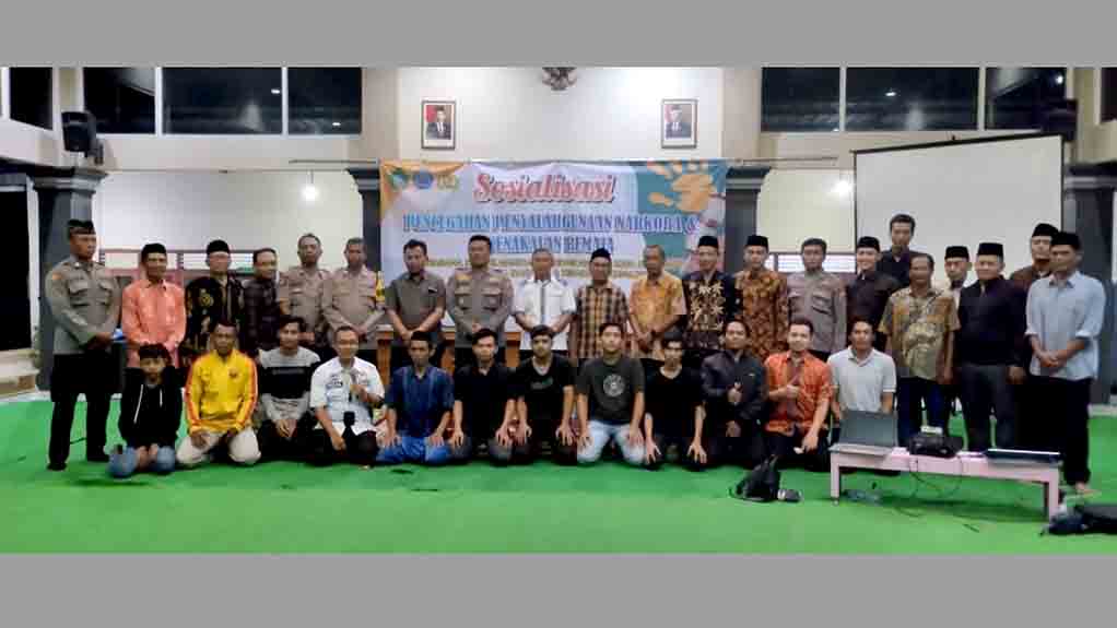 Pemdes Kajeksan Gelar Sosialisasi Pencegahan Penyalah Gunaan Narkoba Dan Kenakalan Remaja