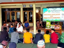 Pemdes Kebaron Santuni Anak Yatim dan Buka Puasa Bersama