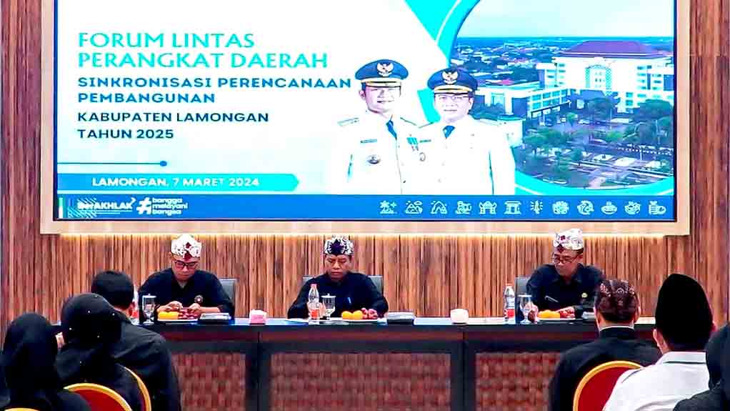 Pemkab Lamongan Siapkan Target Pembangunan 2025