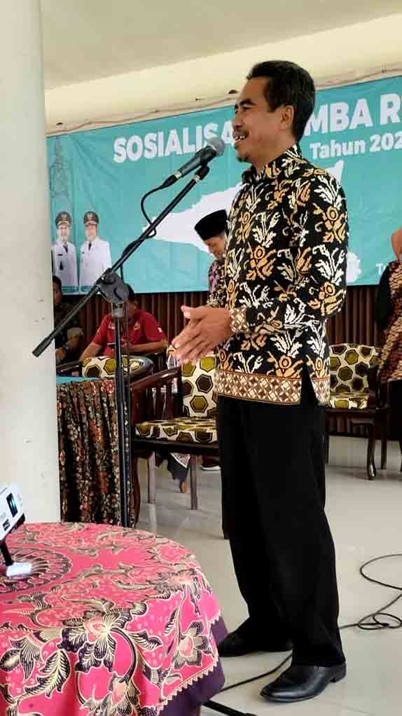 Pemkab Sidoarjo Menggelar Sosialisasi Lomba R.t Di Kecamatan Tulangan 2