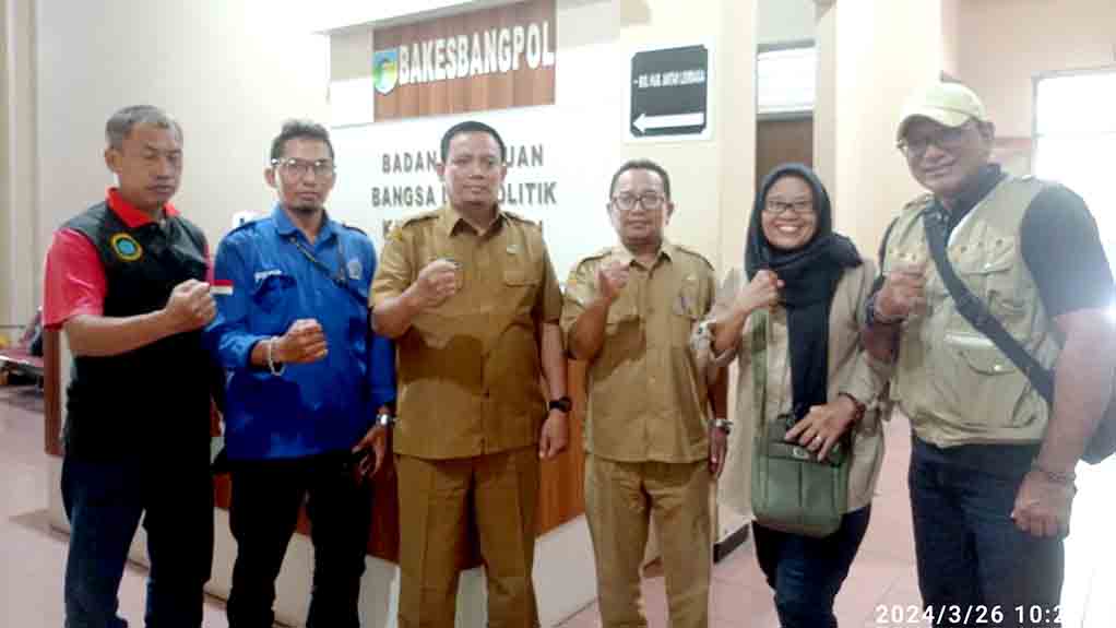 Persatuan Jurnalis Indonesia (pji) Audensi Dengan Bakesbangpol Kabupaten Kediri