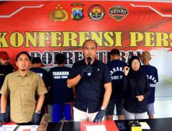 Polres Tuban Amankan Oknum Security PT. Pertamina, Diduga Curi Pipa di Tempat Kerjanya