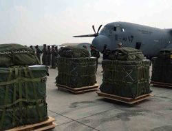 TNI Kirim 900 Payung Udara untuk Salurkan Bantuan ke Gaza