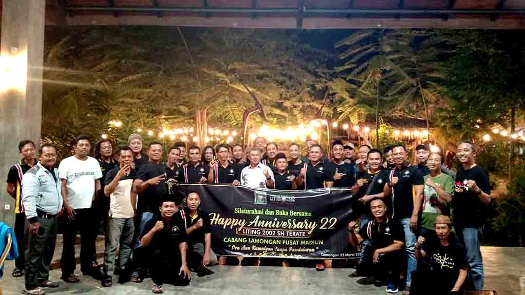 Tepat 22 Tahun, 22 Maret 2024 Dini Hari Ini, Litting 2002 Persaudaraan Setia Hati Terate Cabang Lamongan Giat Silaturahmi