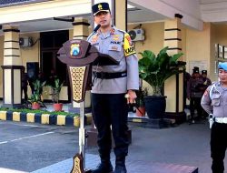 Upacara Hari Kesadaran Nasional 2024, Personel Polres Kediri Kota Diminta Profesional