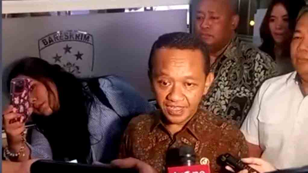 Menteri Bahlil Ke Bareskrim Aduk
