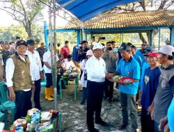 Kunker di Lamongan Metan RI Launching Padi IPB 9 Garuda