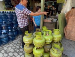 Polisi Sidak Distributor Elpiji dan Beras di Kota Kediri