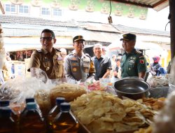 Pastikan Harga Pangan Jelang Lebaran, Forkopimda Kota Mojokerto Sidak Pasar dan Swalayan