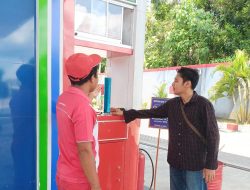 Polres Blitar Kota Cek SPBU Hindari Kecurangan Jelang Mudik Lebaran
