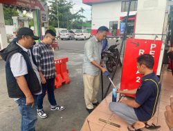 Jelang Lebaran Polres Gresik Sidak SPBU Cek Stok dan Antisipasi Penyalahgunaan BBM