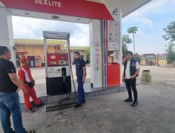 Polres Kediri Sidak SPBU Pastikan Stok Aman Tanpa Kecurangan Saat Mudik Lebaran