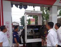 Tim Gabungan Polres Mojokerto Sidak SPBU Antisipasi Kecurangan Pengisian BBM