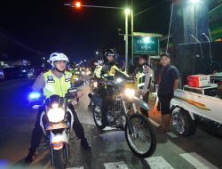 Patroli Gabungan TNI-Polri Jaga Ketertiban Malam Takbir di Ponorogo, 17 Mobil Membawa Sound Horeg Dipulangkan