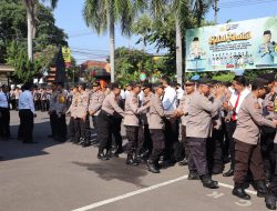 Kapolres Kediri Kota Gelar Halal Bihalal Bersama Personel Polres Kediri Kota dan Polsek Jajaran