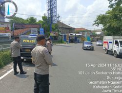Arus Balik Lebaran, Polres Kediri Intensif Patroli dan Pantau Jalur Rawan