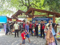 Patroli Tempat Wisata, Polres Kediri Berikan Rasa Aman Kepada Pengunjung