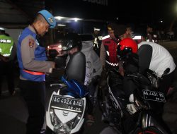 Polres Kediri Kota Kembali Gelar Patroli KRYD, Cegah Balap Liar dan Antisipasi Kriminalitas