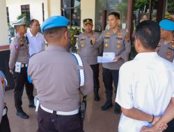 Jelang Putusan MK, Polres Jombang Siagakan Personel Amankan Gedung KPU dan Bawaslu Jombang