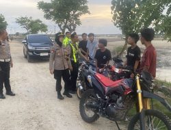 Polisi Amankan 13 Motor Knalpot Tidak Sesuai Spektek di Pamekasan