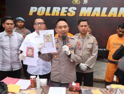 Polres Malang Amankan 4 Tersangka Perampokan di Kalipare, Dua DPO Dikejar
