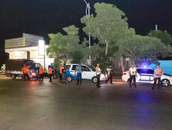 Harkatibmas Polres Tanjungperak Bersama TNI Gelar Patroli Skala Besar