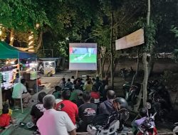 Dukung Garuda Muda, Polres Kediri Gelar Nobar Semifinal Piala AFC U23 2024