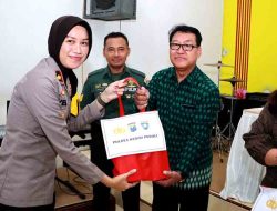 Minggu Kasih Polres Kediri Bersama Jemaat GPDI Theos Ringinrejo